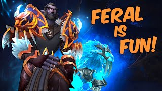 Feral Druid PvP The War Within 3v3 Arena TWW [upl. by Airogerg]