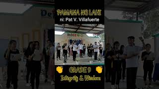 Pamana ng Lahi ni Pat V Villafuerte  Sabayang Pagbigkas ng Grade 9 [upl. by Bully]