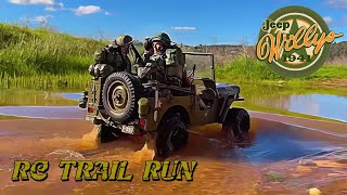 16 Willys Jeep 1941 MB Scaler Trail Run [upl. by Haisa282]