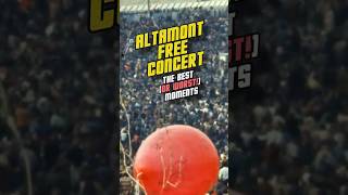 The Best or Worst Moments of the Altamont Free Concert 1969  shorts rockfestival [upl. by Jarret]