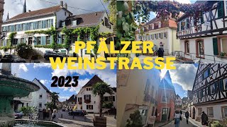 Urlaub in Deutschland 2023 Teil 14  Pfälzer Weinstraße Deidesheim und St Martin  Deidesheimer Hof [upl. by Ellek948]