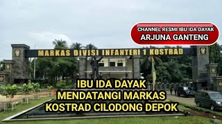 IBU IDA DAYAK MENDATANGI MARKAS KOSTRAD CILODONG DEPOK [upl. by Muns841]