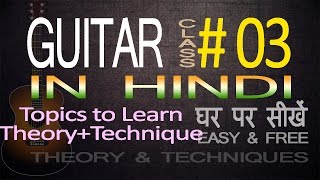 Complete Guitar Lessons For Beginners In Hindi 03 Learning Concepts What we have to Learn [upl. by Lika]