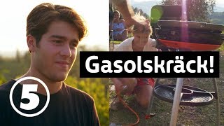 Wahlgrens värld  Benjamin Ingrosso är livrädd för gasol [upl. by Archibaldo]