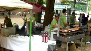 Festa do Pulpo Carballiño 2011 ambiente a primeira hora [upl. by Neural]