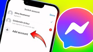 How To Add Another Account On Messenger 2024  Use Multiple Accounts In Facebook Messenger App [upl. by Driscoll]