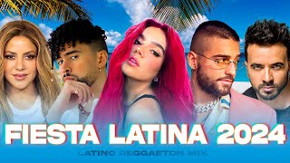 FIESTA LATINA 2024  REGGAETON 2024  LO MAS NUEVO 2024  REGGAETON MIX 2024  LO MAS SONADAS 2024 [upl. by Emoryt]