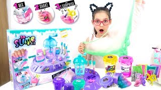 ♥ SO SLIME DIY  ZESTAW DO ROBIENIA GLUTÓW  Pusheen Girl [upl. by Ahsimed443]