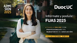 Asesoría de Financiamiento – Todo sobre FUAS junto al MINEDUC [upl. by Claudina871]