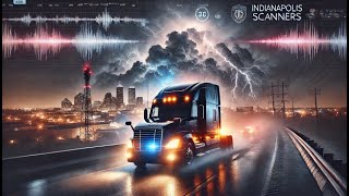 Truckers Overnight Weather amp Indianapolis Police Scanner Updates  Stay Alert on the Road [upl. by Bogoch355]