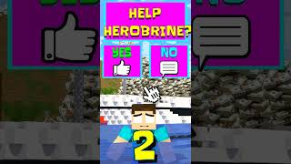 NEW Who is Stronger in SWIMMING CHALLENGE Herobrine vs Sadako [upl. by Nash]