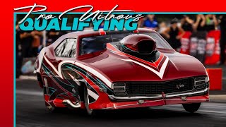 PDRA Drag Wars  Pro Nitrous Qualifying [upl. by Drexler284]