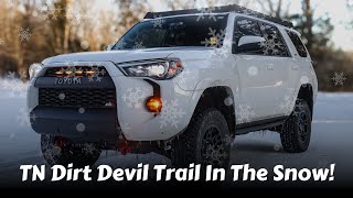 Snow Trails In The 5th Gen 4Runner SR5 [upl. by Burtis]