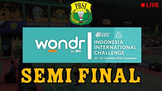 🔴 LIVE STREAMING  WONDR by BNI INDONESIA INTERNATIONAL CHALLENGE 2024 Semi Final [upl. by Meehyr]