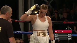 Lilyella CrawSeaman Pro Debut vs Ester Konecna [upl. by Eceinej]