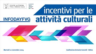 Attività culturali bandi per il 2025 della Regione Autonoma Friuli Venezia Giulia [upl. by Leumek]