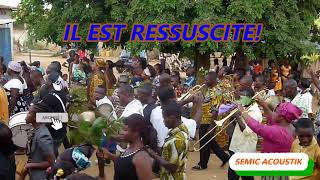 🎤🔥🔥🕺IL EST RESSUSCITE CHANT DE LOUANGE DE PAQUES DE COTE DIVOIRE CATHOLIQUE [upl. by Dier363]