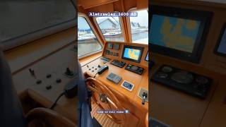 60Second Yacht Tour Almtrawler 1600 AD Steel Explorer Yacht boats boat [upl. by Hausmann144]