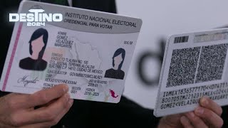 Detalles de la credencial de Elector del INE [upl. by Brechtel]