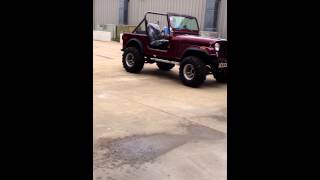 79 Jeep CJ7 with 442ci AMC [upl. by Ruhnke]