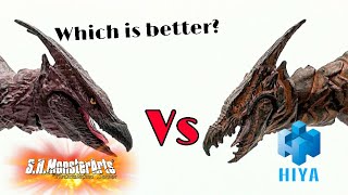 SH MonsterArts Rodan Vs Hiya Toys Rodan Double Review Godzilla Review [upl. by Kirstyn]