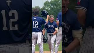 Judd Witte with a bomb and elite celly ‘25 out of McKinney Christian TX baseball shorts [upl. by Christabelle]