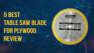 Best Table Saw Blade For Plywood in 2024 [upl. by Reeva]