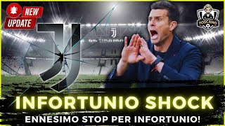 INFORTUNIO SHOCK A poche ore da Inter Juve si ferma anche LUI [upl. by Ahc872]