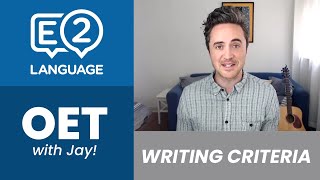 OET Writing Criteria BREAKDOWN with Jay [upl. by Oisor656]