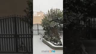 Temporale di neve Ceglie Messapica Salento  Puglia  4 Gennaio 2019 [upl. by Ninnetta]