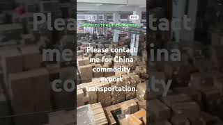 International freight forwarder China goods transported to the United States Nigeria [upl. by Dustan]