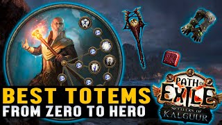 Flamewood Totem is a blast From Zero to Hero  Part 1  Path of Exile 325 Necro Event [upl. by Giff65]