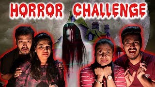 The Horror Challenge I SCARY STORY TELLING Challenge [upl. by Enneirda]