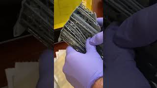 Post processing the resin 3D print in asmr style Behind the scenes shorts30 [upl. by Aldas]