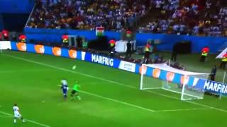 Palacio miss vs Germany in World Cup final [upl. by Enilreug]