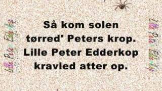 Lille peter edderkop [upl. by Laddie]