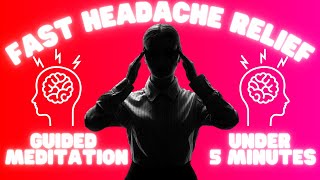 Guided Meditation For Headache Relief In Under 5 Minutes [upl. by Avis]