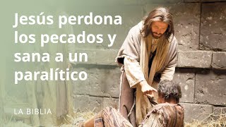 Jesús perdona pecados y sana a un paralítico [upl. by Nylarej]