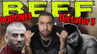 trap king DICTATOR 3 didine canon 16 POUTINE 4 beef reaction [upl. by Scarlett]