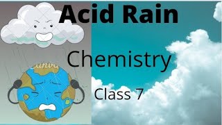 Acid RainAir and its constituentsChemistryClass 7Assistance by Mrs D Nandan [upl. by Sicular]