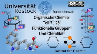 Organische Chemie Teil 7 Funktionelle Gruppen und Chiralität [upl. by Flemming]