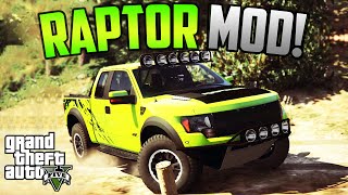 GTA V  Ford F150 Raptor SVT Mod [upl. by Viscardi408]