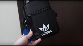 WHAT FITS IN my Adidas OriginalsFestival Crossbody Bag [upl. by Hewett308]