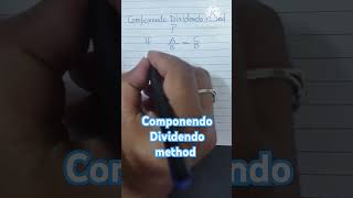 Componendo Dividendo method useful method and tricks in mathematics [upl. by Gosselin]