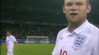 Wayne Rooney boo home fans after England vs Algeria match video 180610 [upl. by Joya]