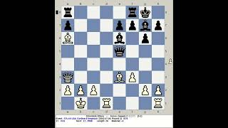 Stromboli Ettore vs Jones Gawain C  Italy Chess U16 2002 Cortina dAmpezzo [upl. by Avon]