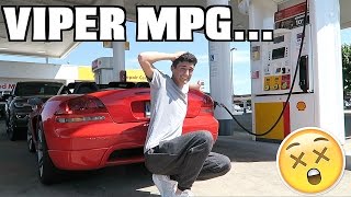 How Bad Is Viper Gas Mileage SHOCKING [upl. by Ecinnaj]