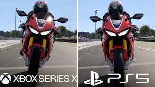 RIDE 4  Xbox Series X Vs PS5 Next Gen Comparison [upl. by Esom]