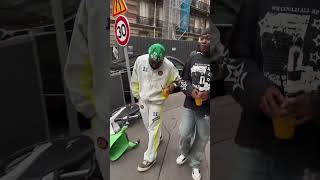 King 🤴 of Nigeria 🇳🇬 Davido in Paris [upl. by Anuhsal658]