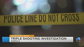 Woman in critical condition after shooting in Norfolk two others injured [upl. by Rizzo]